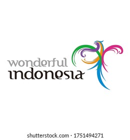 official logo of Wonderfull Indonesia 3d