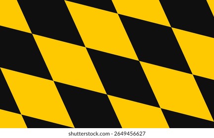 Bandeira oficial de Munique, Alemanha. Um vetor autêntico capturando o símbolo desta capital bávara, conhecido por Oktoberfest. Perfeito para viagens e projetos de identidade alemã