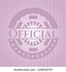 Official pink emblem