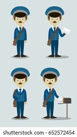 Official Postman set In Uniform