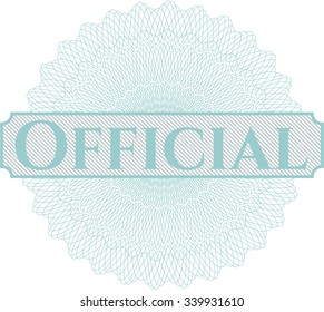 Official rosette