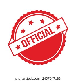 official Rubber stamp design. VECTOR ILLUSTRATION.