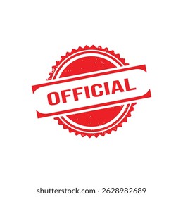 Official Rubber Stamp. Official Rubber Grunge Stamp Seal Vector Illustration - Vector