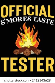 
Official S'mores Taste Tester eps cut file for cutting machine