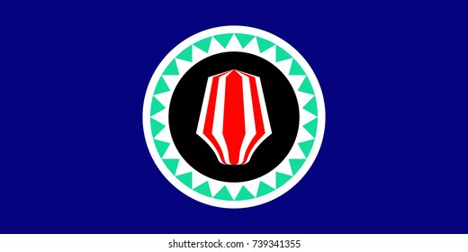 Official vector flag of Autonomous Region of Bougainville .