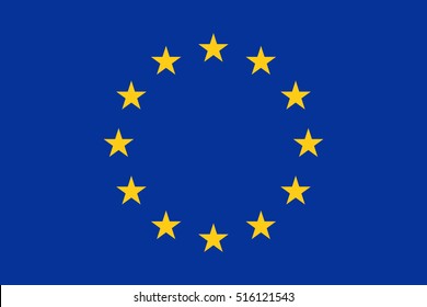 Official vector flag of European Union ( EU ) 