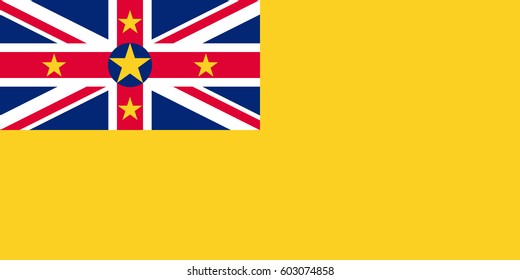 Official vector flag of Niue .