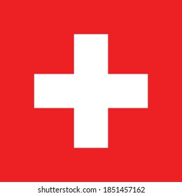 Official Vector Flag of Switzerland