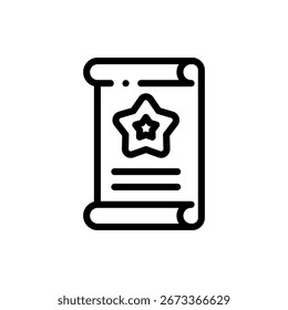 Official vector illustration of certificate with seal, great for achievement, diploma, and recognition themes