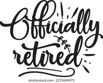 officially retired svg , Retirement design, Retirement Svg design svg