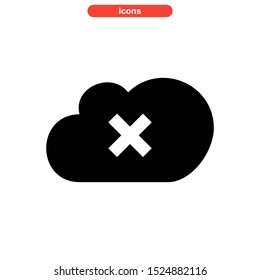 offline icon isolated sign symbol vector illustration - high quality black style vector icons
