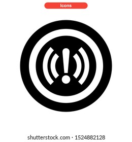 offline icon isolated sign symbol vector illustration - high quality black style vector icons
