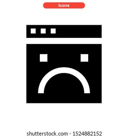 offline icon isolated sign symbol vector illustration - high quality black style vector icons
