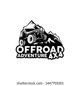 Offroad Adventure 4x4 Logo Vector