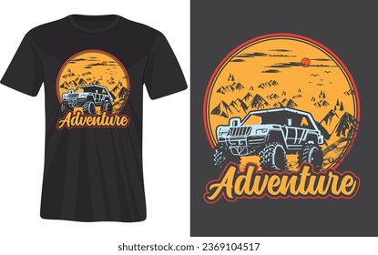 Off-Road adventure t shirt designs