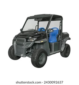 Offroad black heavy duty quad car