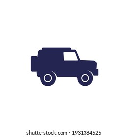 Off-road Car Icon, 4wd Suv