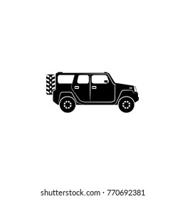 Off-road car icon. Transport elements. Premium quality graphic design icon. Simple icon for websites, web design, mobile app, info graphics on white background