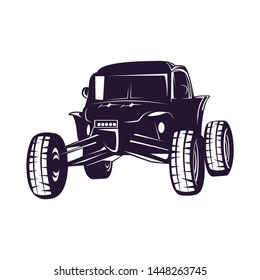 Off-road car logo design vector. Off-road extreme car club logo templates. Vector symbols