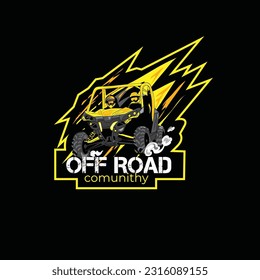 Offroad Comunithy Illustrations Perfect for automotive, sport merchendise