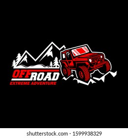 Offroad Extreme Sport Adventure Logo