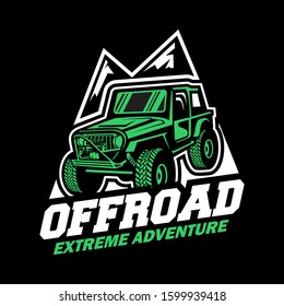 Offroad Extreme Sport Adventure Logo Stock Vector (Royalty Free ...