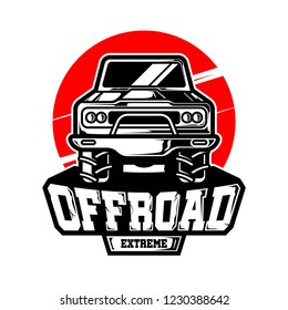 Offroad Extreme Vector Logo Stock Vector (Royalty Free) 1230388642