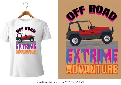 Off-road extrime adventure. It is creative.