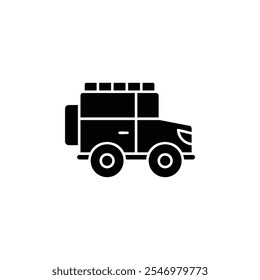 Off-road icon or logo design isolated sign symbol vector illustration - high quality line style vector icon suitable for designers, web developers, displays and websites