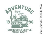 Offroad illustration offroad car graphic car design cactus illustration vintage car illustration offroad illustration adventure badge design offroad badge