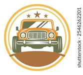 Offroad Jeep Logo Bright Emble