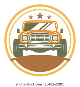 Offroad Jeep Logo Bright Emble