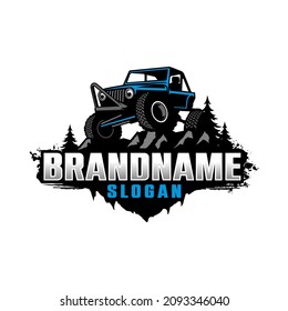 offroad logo template, cool logo for adventure car easy to print