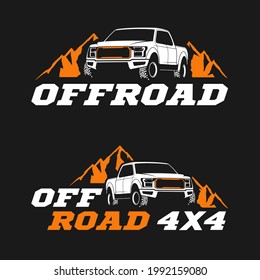 offroad logo template, Perfect logo for business related to automotive industry