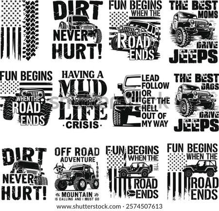 Offroad Lover Off road Vehicle America T shirt offroad