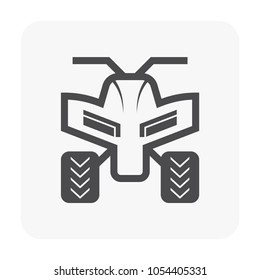 Off-road and motocross vector icons.