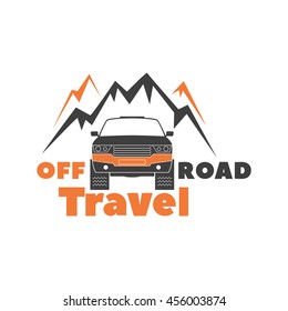 Off-road Travel logo, emblem,badge.