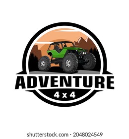 Offroad Trucks Logo Design Vector