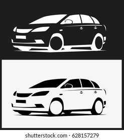 Off-road vehicle. vector. EPS10.