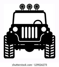 Off-road vehicle, vector illustration