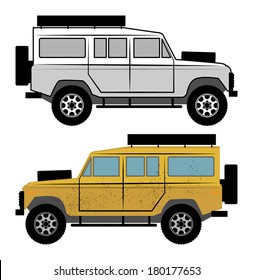 Off-road vehicle, vector illustration