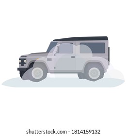 Off-road vehicle.  vector illustration
