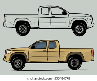 Off-road vehicle, vector illustration