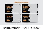 Off-road video thumbnail design car service video thumbnail