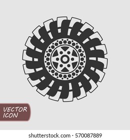 Offroad Wheel Icon