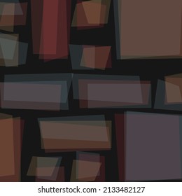 Offset Quads generative art background art illustration