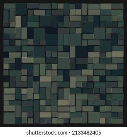 Offset Quads generative art background art illustration