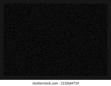 Offset Quads, generative Kunsthandwerksgrafik