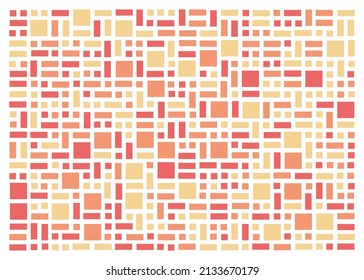 Offset Quads generative art background art illustration