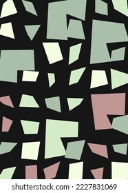 Offset Quads generative art background art illustration